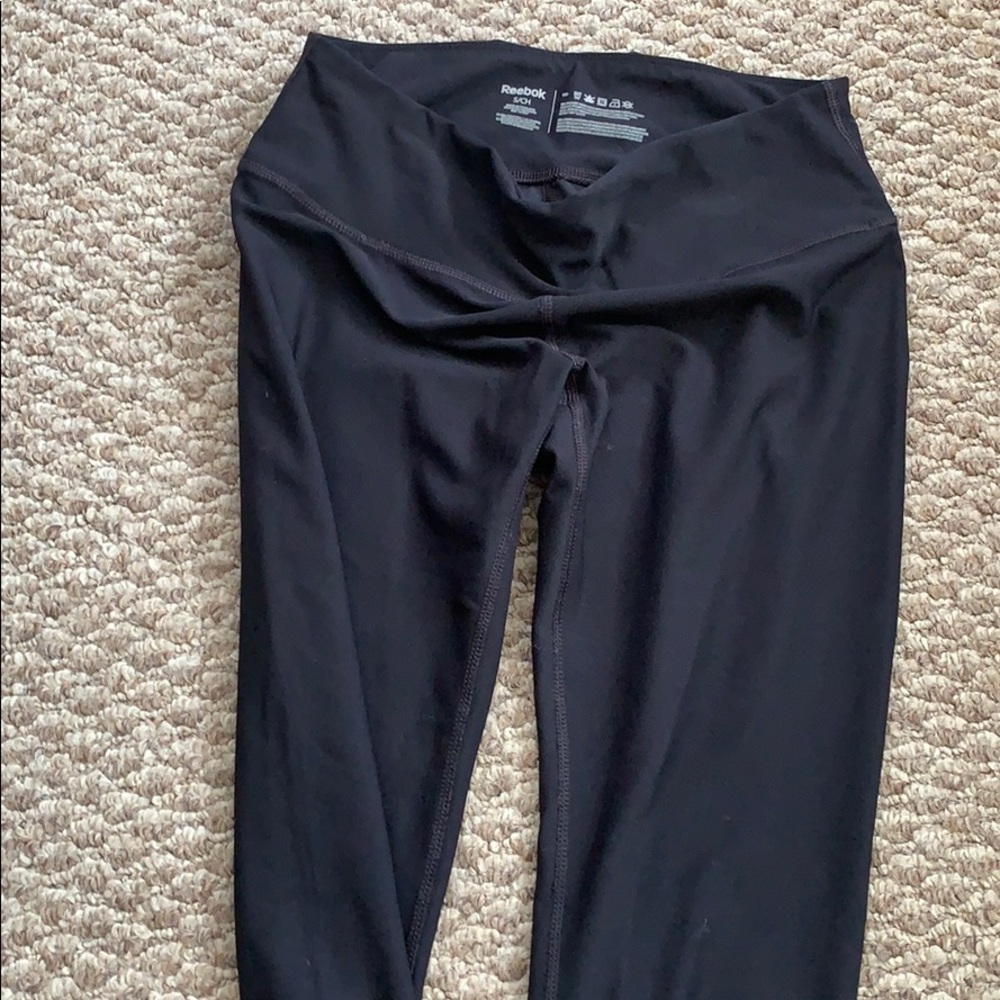 Full length black leggings